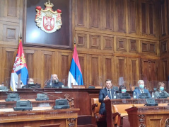 25. maj 2021. Trinaesta sednica Prvog redovnog zasedanja Narodne skupštine Republike Srbije u 2021. godini